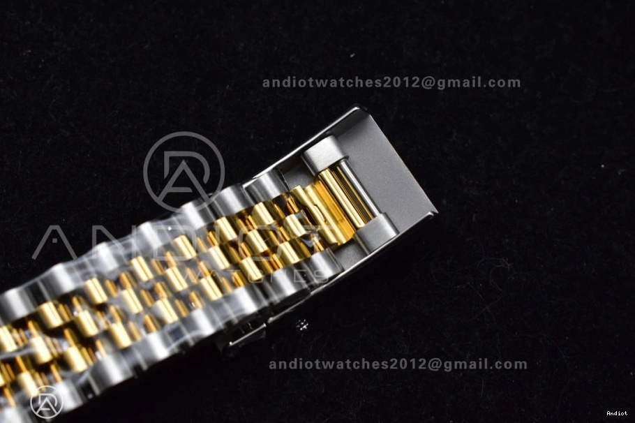 YG Gray 1:1 Bracelet 41 (Gain Weight) Dial Roman SS Best Steel 126333 Edition SH3235 904L SS ARF YG Green DateJust on Jubilee 1103